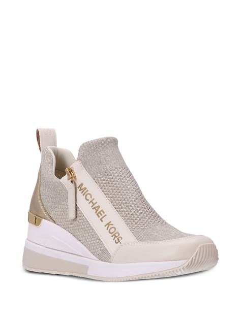 michael kors willis wedge sneakers.